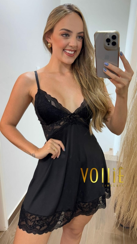 Camisola Romantic - Preta