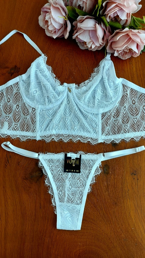 Conjunto Rosana - Branco