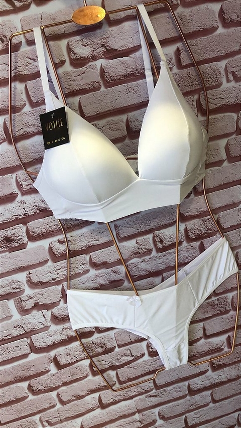 Conjunto Confort Poliamida - Branco