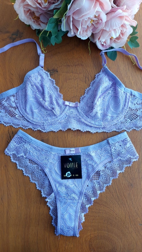 Conjunto Bianca - Lilás Fantástico