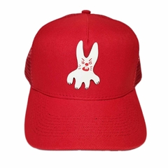 Boné Poparrrgh Coelho Trucker Vermelho - comprar online