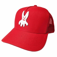 Boné Poparrrgh Coelho Trucker Vermelho