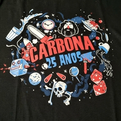 Camiseta CARBONA "25 anos" por Paulo Rocker - comprar online