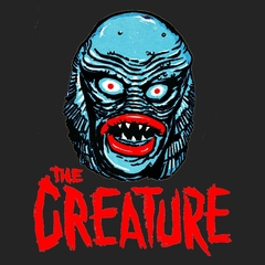 Camiseta Jeff Carlson "Creature" Azul - comprar online