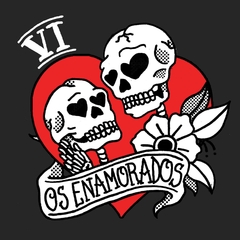 Camiseta "Os Enamorados" Série Tarot por Shamil - comprar online