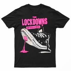 Camiseta "The Lockdowns" Logo Rosa por Paulo Rocker