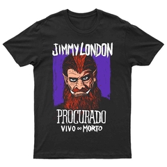 Camiseta "Jimmy London Procurado - Lobisomem" por Daniel Ete - comprar online