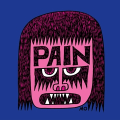 Camiseta Martin Ontiveros "Pain" - comprar online