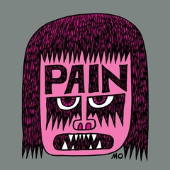 Camiseta Martin Ontiveros "Pain" - Goma Base