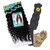Kit Boho Braids na cor 2, com cabelo orgânico da marca True Me, incluindo tranças e acessórios metálicos para acabamento.