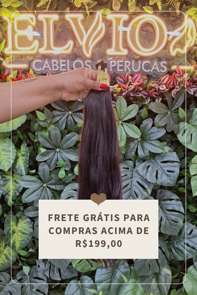 Banner de Loja Elvio Cabelos e Perucas