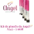 Kit de pincéis da Angel A543 - 5 unid - comprar online
