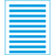 STM-064 / STENCIL - LISTRAS MEDIAS,17X21CM - comprar online