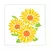 STD255A - STENCIL GIRASSOL 30X30 - comprar online
