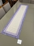 CAMINHO DE MESA TECIDO ALGODÃO COM LINHO, RENDA DE ORGANZA LILÁS 1,5 m na internet