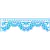 STAB2-011 / STENCIL - BARRADO RENDADO GUIPIR,28X7CM - comprar online