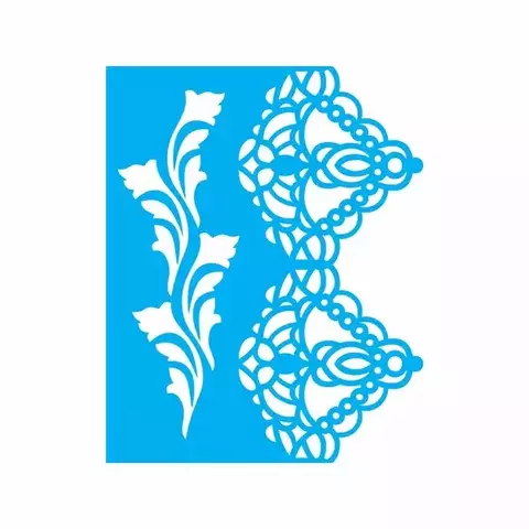 ST9293 - Stencil Arabesco - 20x25 - Ref 9293
