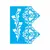 ST9293 - Stencil Arabesco - 20x25 - Ref 9293