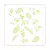 ST9808A - STENCIL FOLHAS VARIADAS 30X30 - comprar online