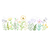 STGE-021 / STENCIL FLORES E LIBELOLA 14X42 CM na internet