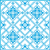 STXX-005 / STENCIL - ESTAMPA AZULEJO COM FLORES,20X