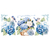 TRANSFER TEXTIL BARRADO LILLI - HORTENCIAS 27,5 X 12,8 CM