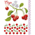 STR - 239 / STENCIL - KIT COZINHA - CEREJA - 25X20CM - comprar online