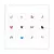 D517 / Stencil Chaveiro Baby - comprar online