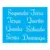 ST9451A - STENCIL SEMANINHA 20X25 - comprar online
