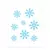 STA2515 - Stencil Floco de neve - 15x20 - comprar online