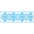 STE - 341 / STENCIL - BARRADO ORNAMENTADO,28X8CM - comprar online