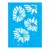 STA2354 / STENCIL MARGARIDA 20X15