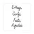 ST5669 - STENCIL ENTREGA, CONFIE, ACEITA 14X14 - comprar online