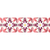STE-416 / STENCIL - AZULEJO DE FLORES - 28X8CM na internet