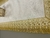 CAMINHO DE MESA TECIDO ALGODÃO COM LINHO, RENDA DE ORGANZA DOURADA 1,5 m - comprar online