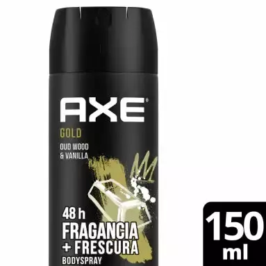 Desodorante En Aerosol Axe Gold Vainilla x150ml