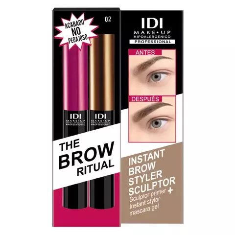 Idi The Brow Ritual - Máscara Cejas Nº 02 Brown Medio