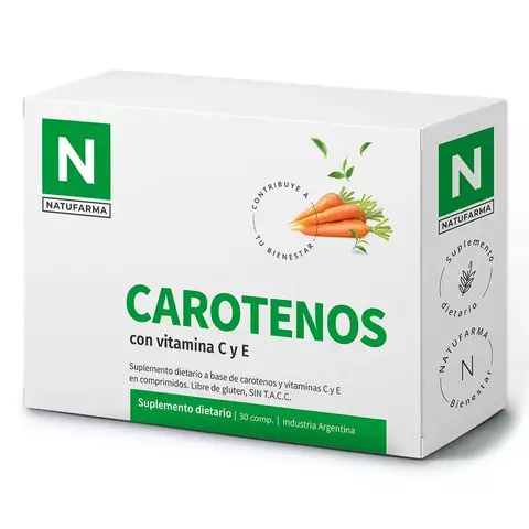 Carotenos Natufarma Comprimidos x 30