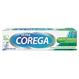 Ultra Corega sabor menta 40 g