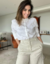Imagem do Camisa Clara em Linho com Punho Largo