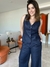 Imagem do Colete Esther Slim Alongado em Linho