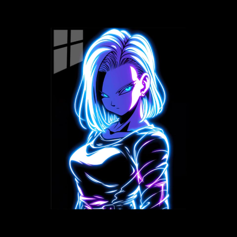 Androide N 19 v1 (neón style)