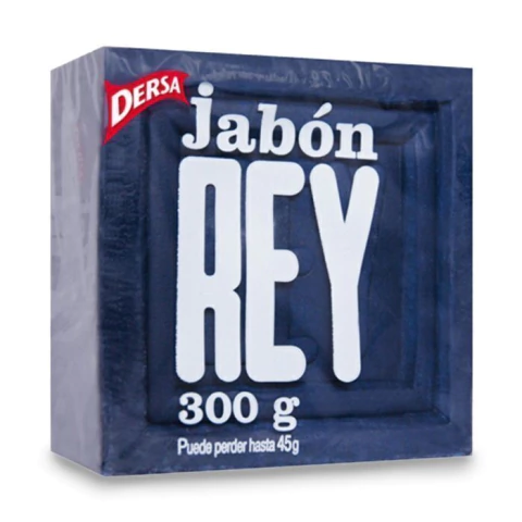 Jabon en Barra Azul 300g Rey