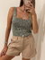 Musculosa Paz tejida con lurex - Marzaz Store