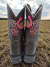 Bota Texana Feminina Látego Marrom Ferradura - União Calçados