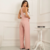 JARDINEIRA WIDE LEG COM BOLSO REVANCHE ROSE na internet