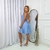 VESTIDO CURTO ENTRELAÇADO NAS COSTAS - comprar online