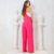 JARDINEIRA WIDE LEG COM BOLSO REVANCHE PINK na internet