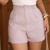 SHORTS ALFAIATARIA CINTURA ALTA COM PREGAS AGATHA ROSE - comprar online