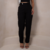 CALÇA ALFAIATARIA CÓS COM RECORTE FEMININO REVANCHE PRETO - comprar online